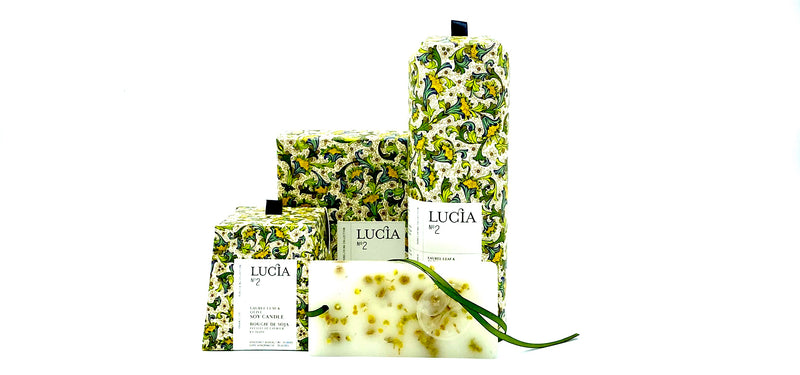 Lucia No 2 - Feuille de Laurier et Olive