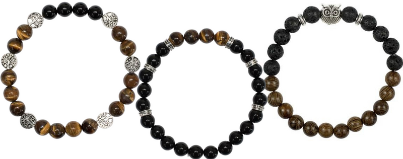 Les Bracelets avec Pierres pour Homme