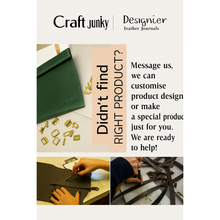 Charger l'image dans la galerie, Carnet de notes en cuir avec carnet de citations imprimé Book Lover