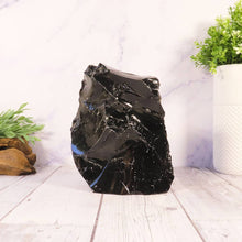 Charger l'image dans la galerie, Décorateur en obsidienne noire naturelle