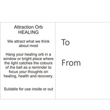 Charger l'image dans la galerie, Orbe d'Attraction - 10cm - Guérison