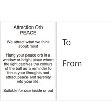 Charger l'image dans la galerie, Orbe d'Attraction - 10cm - Paix