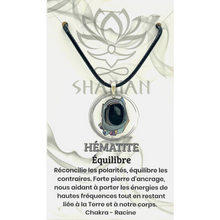 Charger l'image dans la galerie, Hématite Forme Variée  sur Cordelette