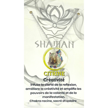 Charger l'image dans la galerie, Citrine en Forme Variée sur Chaine