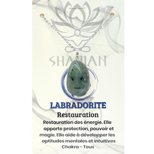 Charger l'image dans la galerie, Labradorite Forme Variée sur Chaine