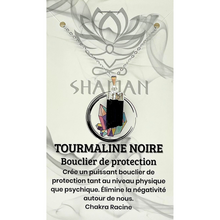 Charger l'image dans la galerie, Tourmaline Noir Brute sur Chaine