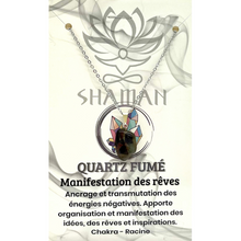 Charger l'image dans la galerie, Quartz Fumé Forme Variée  sur Chaine