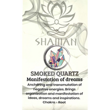 Charger l'image dans la galerie, Quartz Fumé Forme Variée  sur Chaine