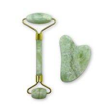 Charger l'image dans la galerie, Le Rouleau & Gua Sha en Jade Vert Tendre