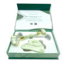 Charger l'image dans la galerie, Le Rouleau & Gua Sha en Jade Vert Tendre