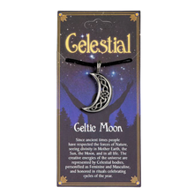 Charger l'image dans la galerie, Pendentifs célestes: Lune Celtique