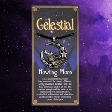Charger l'image dans la galerie, Pendentifs célestes: Lune hurlante