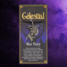 Charger l'image dans la galerie, Pendentifs célestes: Fée des étoiles