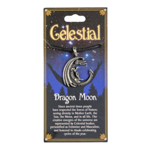 Charger l'image dans la galerie, Pendentifs célestes: Dragon Lune