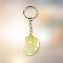 Charger l'image dans la galerie, PORTE-CLÉS - PIERRE ROULÉE CITRINE