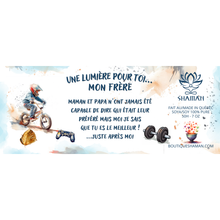 Charger l'image dans la galerie, Une lumière pour toi..Mon Frère