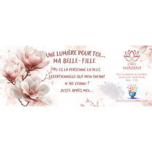 Charger l'image dans la galerie, Une lumière pour toi..Ma Belle-Fille