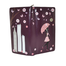 Charger l'image dans la galerie, Porte Monnaie DOUCHE DE FLEURS (Long)