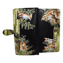 Charger l'image dans la galerie, Porte Monnaie famille de Renard (Long)