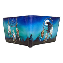 Charger l'image dans la galerie, Portefeuille Vegan Capteur de rêve et Corbeau