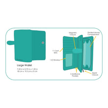 Charger l'image dans la galerie, Porte Monnaie LANGUES D'AMOUR (Long)