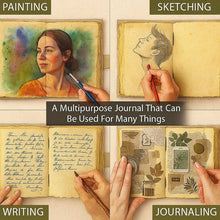 Charger l'image dans la galerie, Carnet de notes en cuir avec carnet de citations imprimé Book Lover