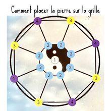 Charger l'image dans la galerie, Grille de Cristal sur plaque de Bois, Bénédiction à la Maison