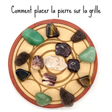 Charger l'image dans la galerie, Grille de Cristal sur plaque de Bois, Succès