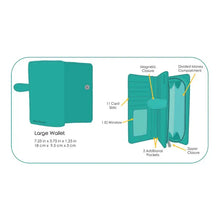 Charger l'image dans la galerie, Porte Monnaie famille de Renard (Long)