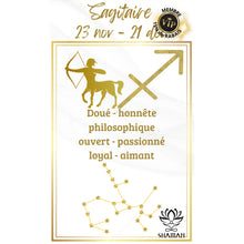 Charger l'image dans la galerie, Pendentif Sagittaire Plaqué Or 18K
