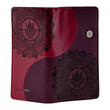 Charger l'image dans la galerie, Porte Monnaie FLEUR DE LOTUS ROUGE (Long)