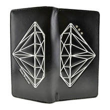 Charger l'image dans la galerie, Porte Monnaie DIAMANT Noir (Long)