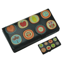 Charger l'image dans la galerie, Porte Monnaie MOTIF CHOUETTE (Long)