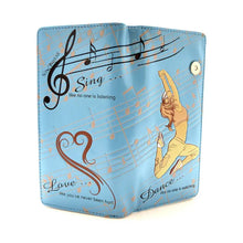 Charger l'image dans la galerie, Porte Monnaie DANSE BLEU (Long)