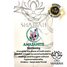 Charger l'image dans la galerie, Amazonite En Pointe De Diamant Sur Cordelette Pendentifs Shaman