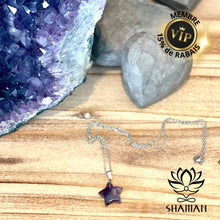 Charger l'image dans la galerie, Améthyste Étoile Sur Chaine Pendentifs Shaman