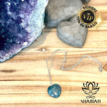 Charger l'image dans la galerie, Apatite Coeur Sur Chaine Pendentifs Shaman