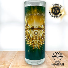 Charger l'image dans la galerie, Archange Raphael (Vert) Lampion Shaman