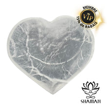 Charger l'image dans la galerie, Bol En Coeur Sélénite Pierres Et Cristaux