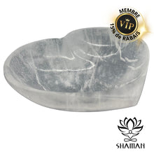 Charger l'image dans la galerie, Bol En Coeur Sélénite Pierres Et Cristaux