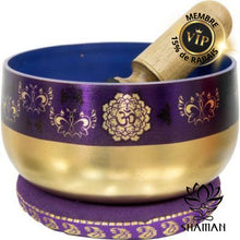 Charger l'image dans la galerie, Bols Chantants Chakras Coronal/mauve Bol Chantant