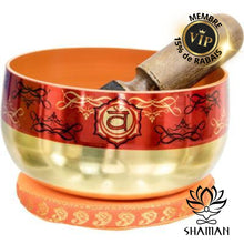 Charger l'image dans la galerie, Bols Chantants Chakras Sacré/orange Bol Chantant