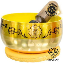Charger l'image dans la galerie, Bols Chantants Chakras Solaire/jaune Bol Chantant