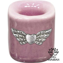 Charger l'image dans la galerie, Bougeoirs Ornement Pour Mini Chandelles Rituel Cur Ailé/rose Bougeoir