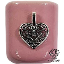 Charger l'image dans la galerie, Bougeoirs Ornement Pour Mini Chandelles Rituel Coeur/ Rose Bougeoir