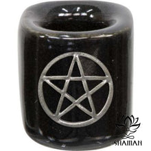 Charger l'image dans la galerie, Bougeoirs Ornement Pour Mini Chandelles Rituel Pentacle Bougeoir