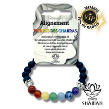 Charger l'image dans la galerie, Bracelet Chakra Avec Pierre De Lave Bracelets