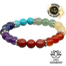 Charger l'image dans la galerie, Bracelet Chakra Avec Rondelles Despacements En Fleur Bracelets