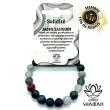 Charger l'image dans la galerie, Bracelet De Jaspe Sanguin Bracelets