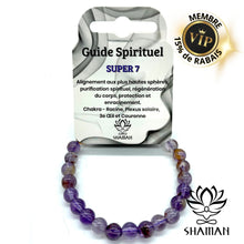 Charger l'image dans la galerie, Bracelet De Super 7 (Super Seven - Cacoxènite) Bracelets